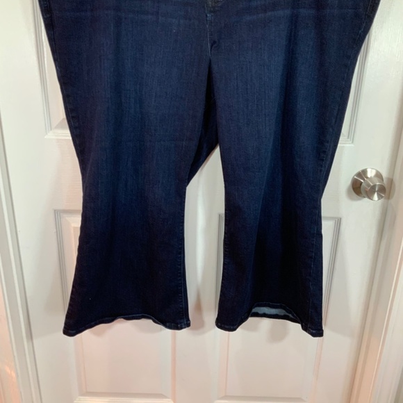 Torrid Sky High Kick Boot Dark Wash Plus Size 30 - Picture 3 of 9